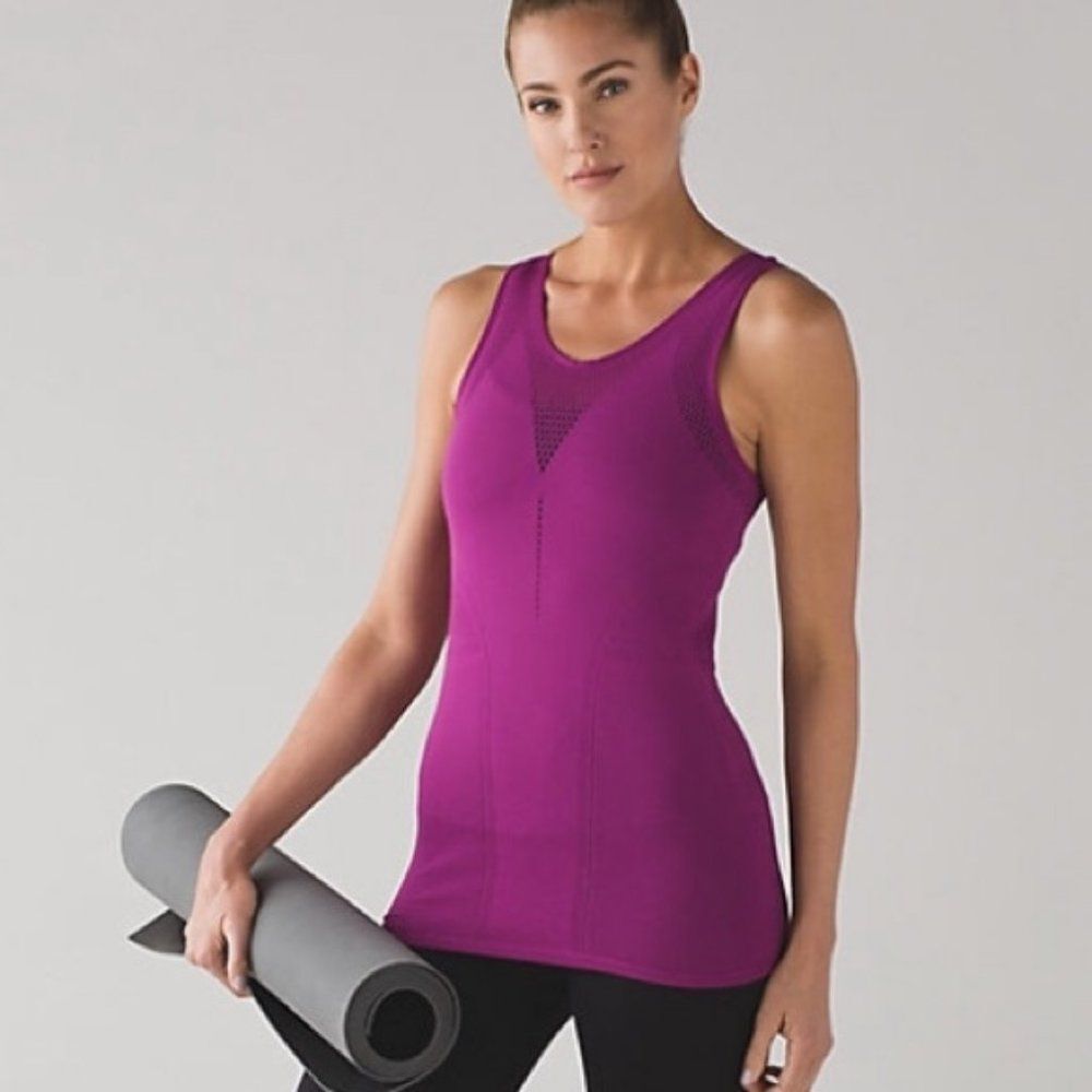 Lululemon Enlighten Tank Regal Plum Size 6